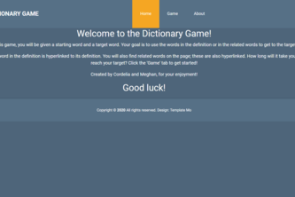 Dictionary Game