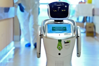 Robots VS Corona