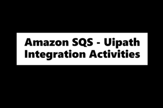 Amazon SQS UiPath Integration Activities
