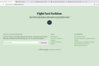 Fight Fast Fashion