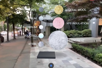 Embodied Carbon Augmented Reality Visualization
