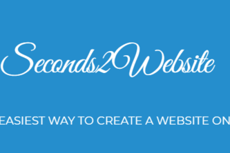 Seconds2Website- Quick, Easy, Cost Free Websites & PWA Apps