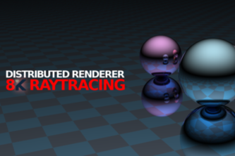 Distributed Renderer (8K Ray Tracing)