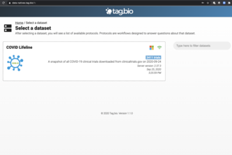 Tag.bio's COVID Lifeline
