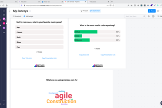 POLLOCO - real-time Surveys for a data-driven workflow.