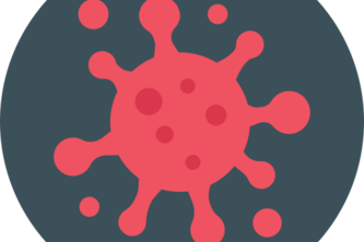 COVID-19 Particle animation