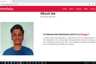Personal Site