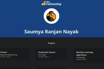 GitHub Portfolio Page