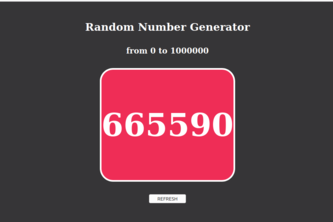 Random number Generator