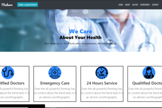 Medcare - A health website