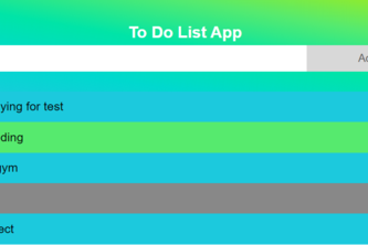 Time planning using TodoList