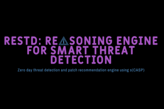RESTD - Reasoning Engine for Smart Threat Detection