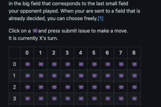 Ultimate Tic Tac Toe