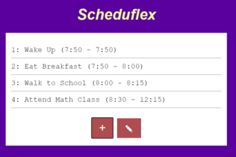 Scheduflex 