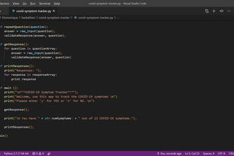 COVID-19 Symptom Tracker