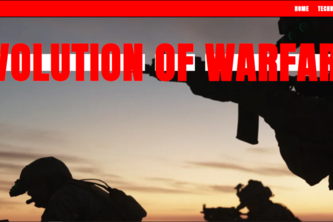 Evolution of Technology in Warfare Awareness Website