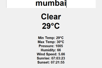 SMS Weather Notification