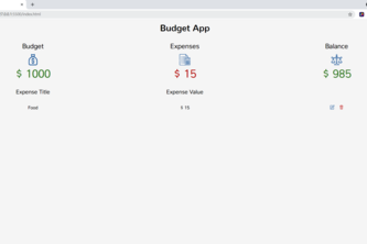 Budget app