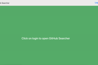 GitHub-Searcher