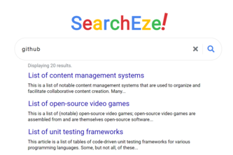 Search engine