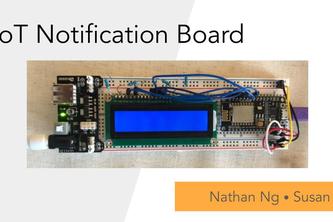 IoT Notification Board
