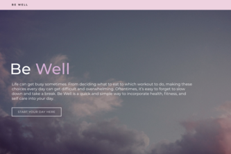 Be Well