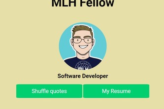 MLH Fellow Portfolio Builder
