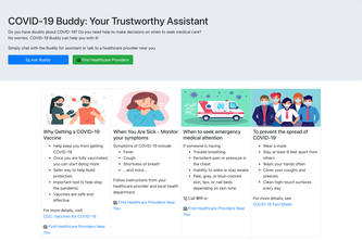 Covid-19 Buddy