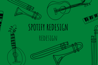 Spotify Redesign UI/UX