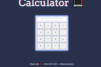 Simple Calculator