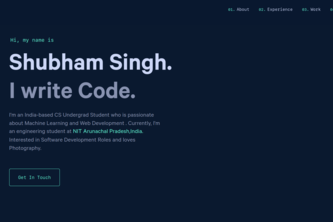 React Portfolio