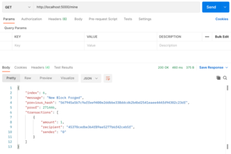 Simple Blockchain Demo