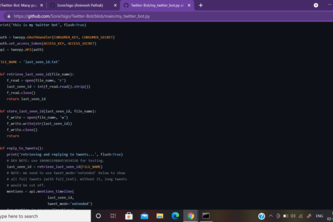 Twitter-Bot With Tweepy