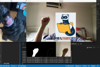 Hand tracker - pets edition