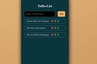 ToDo List