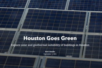 Houston Goes Green