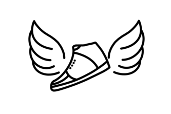 [In God we Trust, In Bread We Crust] shoe-perheroes