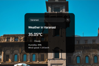 Weather App using API | Devpost