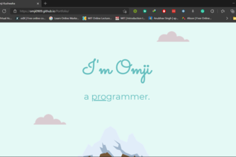 My Portfolio on Github Pages