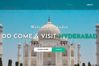 Tour site Project deployed with github page
