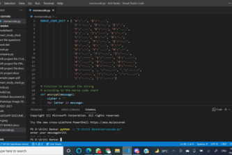 Morse code translator