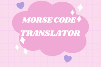 Morse Code Translator