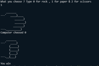  Python-RockpaperScissors