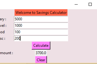 Savings Calculator