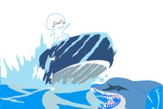 คุณตาขี่วาฬไปฟัดฉลาม