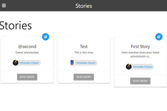Stories - Social Networking App