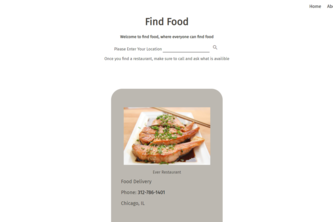 Find Food