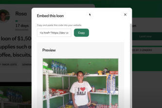 Embeddable Loan Cards