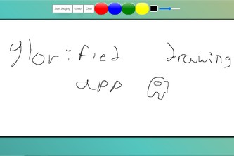Glorified Drawing App