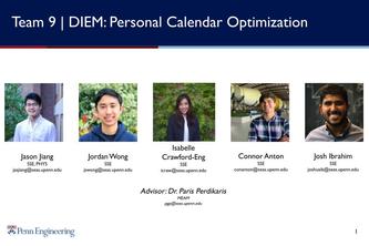 Diem: Personal Calendar Optimization